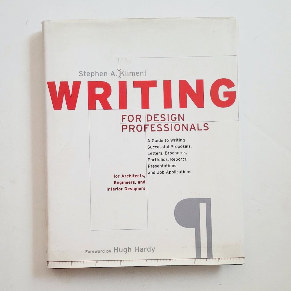 Writing for Design Professionals Book